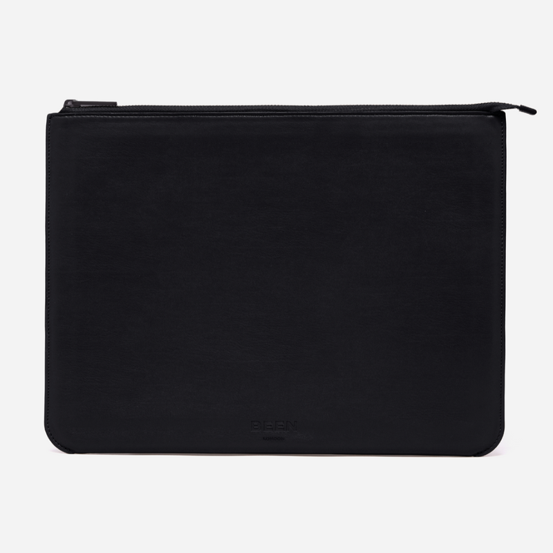 Martello Black Onyx Laptop Case by Been London