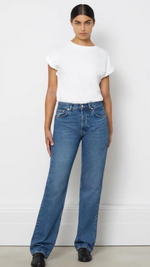 90s Straight Blue Leg Jeans by Albaray
