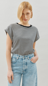 Stripe Roll Back T Shirt