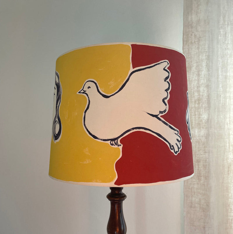 Vintage Icarus Lampshade by Katy Bell