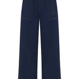 Eden Wide Leg Jean in Blue Moon