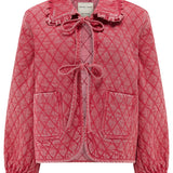 Heidi Jacket In Vintage Red - seventy + mochi