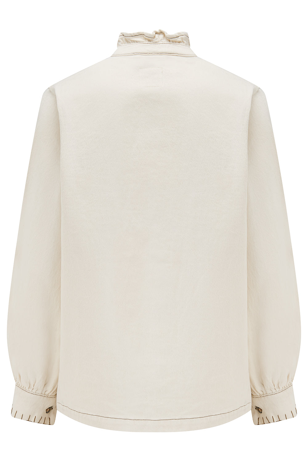 Pablo Jacket in Ecru Denim - seventy + mochi