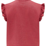 Pablo Wasitcoat In Vintage Red - seventy + mochi