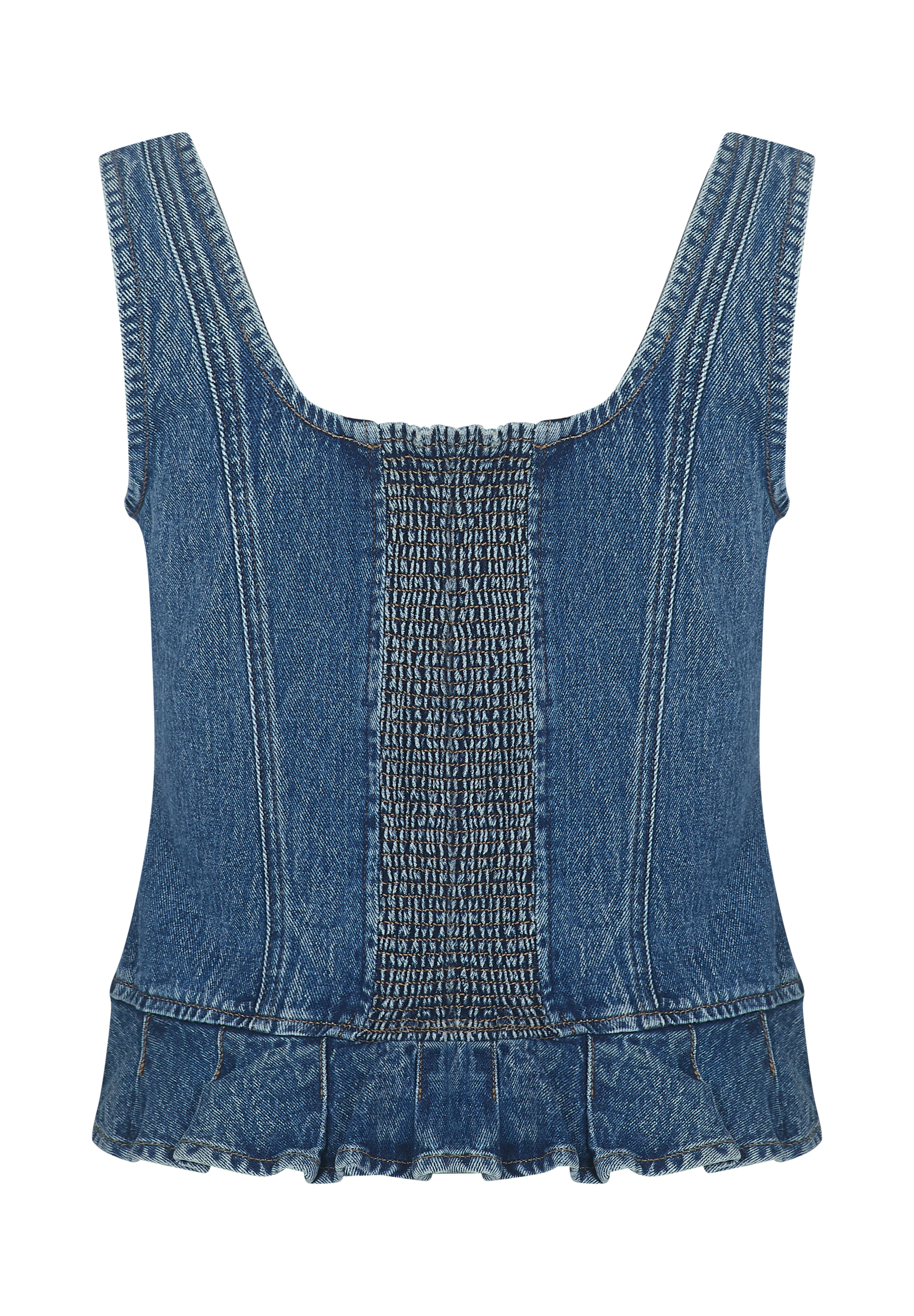 Back image of Sylvie Top in Napa no model - seventy + mochi