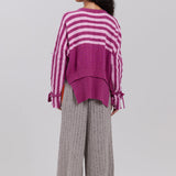 Walton Plus Jumper in Purple by Valentina Karellas