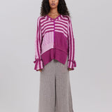 Walton Plus Jumper in Purple by Valentina Karellas