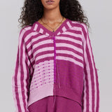 Walton Plus Jumper in Purple by Valentina Karellas
