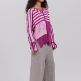 Walton Plus Jumper in Purple by Valentina Karellas