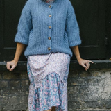 Sophie Italian Cardigan in Soft Blue