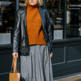 Leather Blazer by Albaray