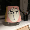 Phizog Zephyr Lampshades by Katy Bell