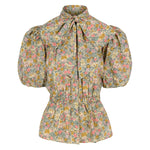 Ella Bow Blouse in Summer Meadow by House of Disgrace