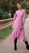 Joelle Dress In Pink by Spirit and Grace