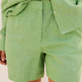 tailored shorts – alternate view