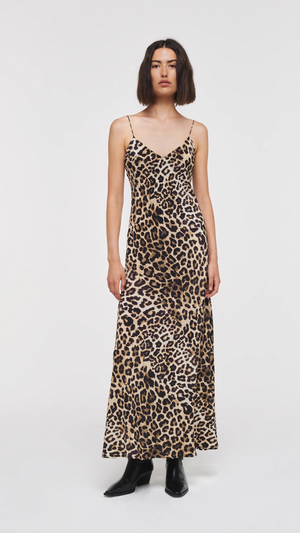 Leopard clearance slip dress