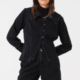 Bette Button Up Denim Shirt in Fairbanks