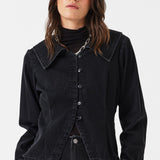 Bette Button Up Denim Shirt in Fairbanks
