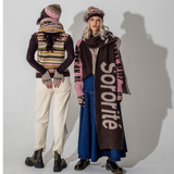 Fairisle Lambswool Waistcoat in Cocoa