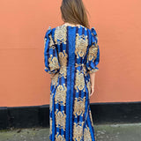 The Ada Dress With Tiger Print