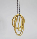 Six Brass Geometric Shapes by Brass And Bold