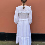 White Broderie Aubrielle Shirtdress