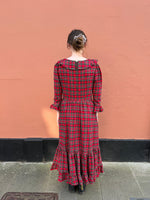 The Constantine Dress Red Tartan by The Well Worn