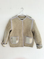 Chloe Jacket in Sage Patchwork by The Well Worn