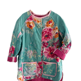The Fearne Quilted Jacket in Painterly Floral