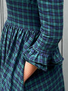 Felicity Dress in Blackwatch Tartan by The Well Worn