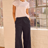 Juliana Cord Trousers in Navy