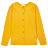 Claudine Linen Blouse in Marigold by Ma + Lin