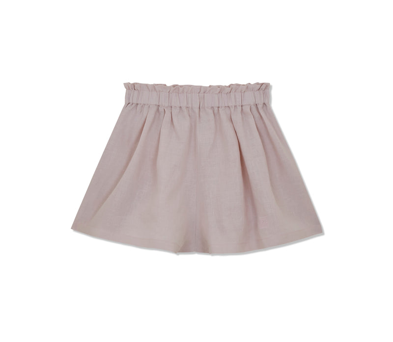 Olivia Linen Shorts in Primrose by Ma + Lin