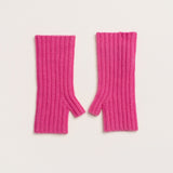 Cashmere Wrist Warmers in Pink