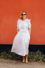 White Faraway Dress by Minkie Studio