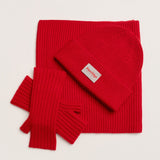 Cashmere Snood in Red