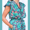 Batik Blouse in Turquoise by Arifah Studio