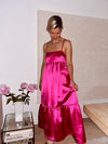 Pink Azelia Midi Dress by Freya Simonne