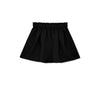 Organic Linen Shorts in Black by Ma + Lin