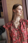Multicoloured Shell Necklace by Arifah Studio