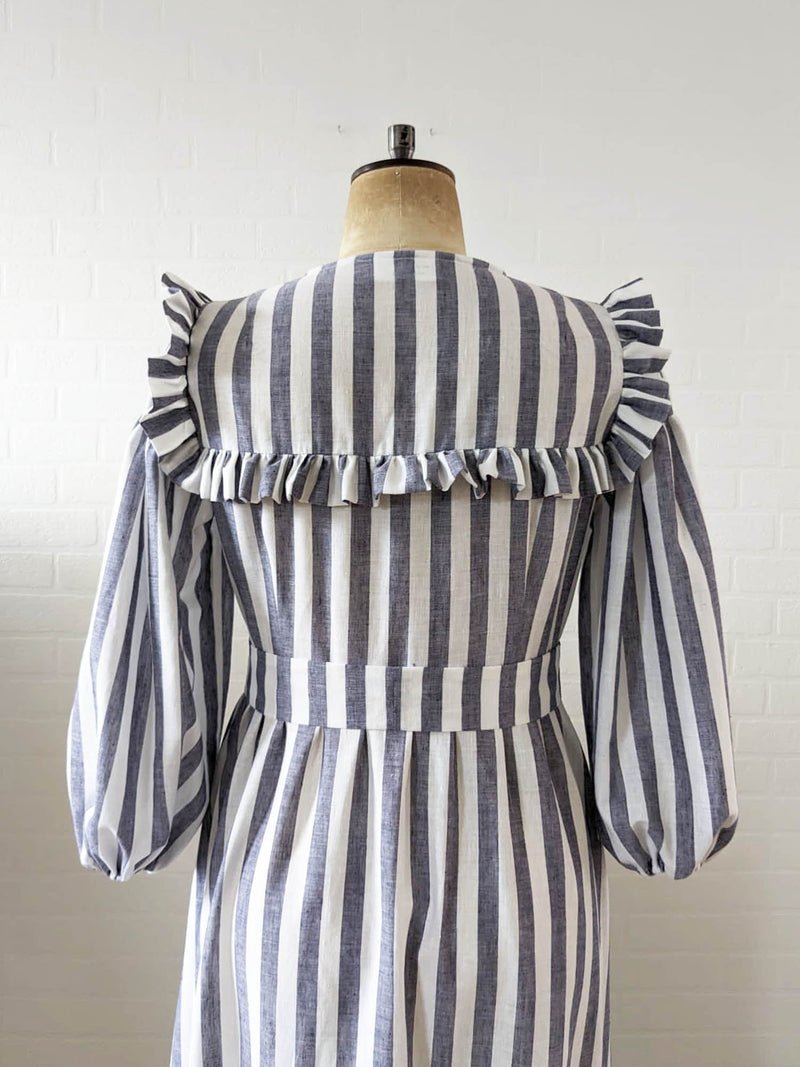 Stripe Aubrielle Dress by The Well Worn