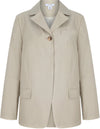 Harrison Boxy Blazer in Chalk by Aligne