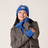 Cashmere Wrist Warmers in Blue