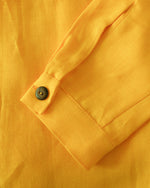 Linen Blouse in Marigold by Ma + Lin
