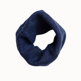 Alpaca Snood in Inky Blue by Porridge Knitwear