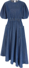 Harlin Deadstock Denim Dress by Aligne