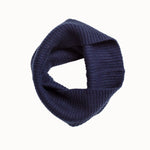 Cashmere Snood in Navy by Porridge Knitwear