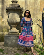 Lizzie Dress In Farah Print by Dilli Grey