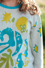 Fiesta 100% Cotton Yarn Sweater by Haus of Paint