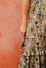 Conversational Print Skirt by The Well Worn